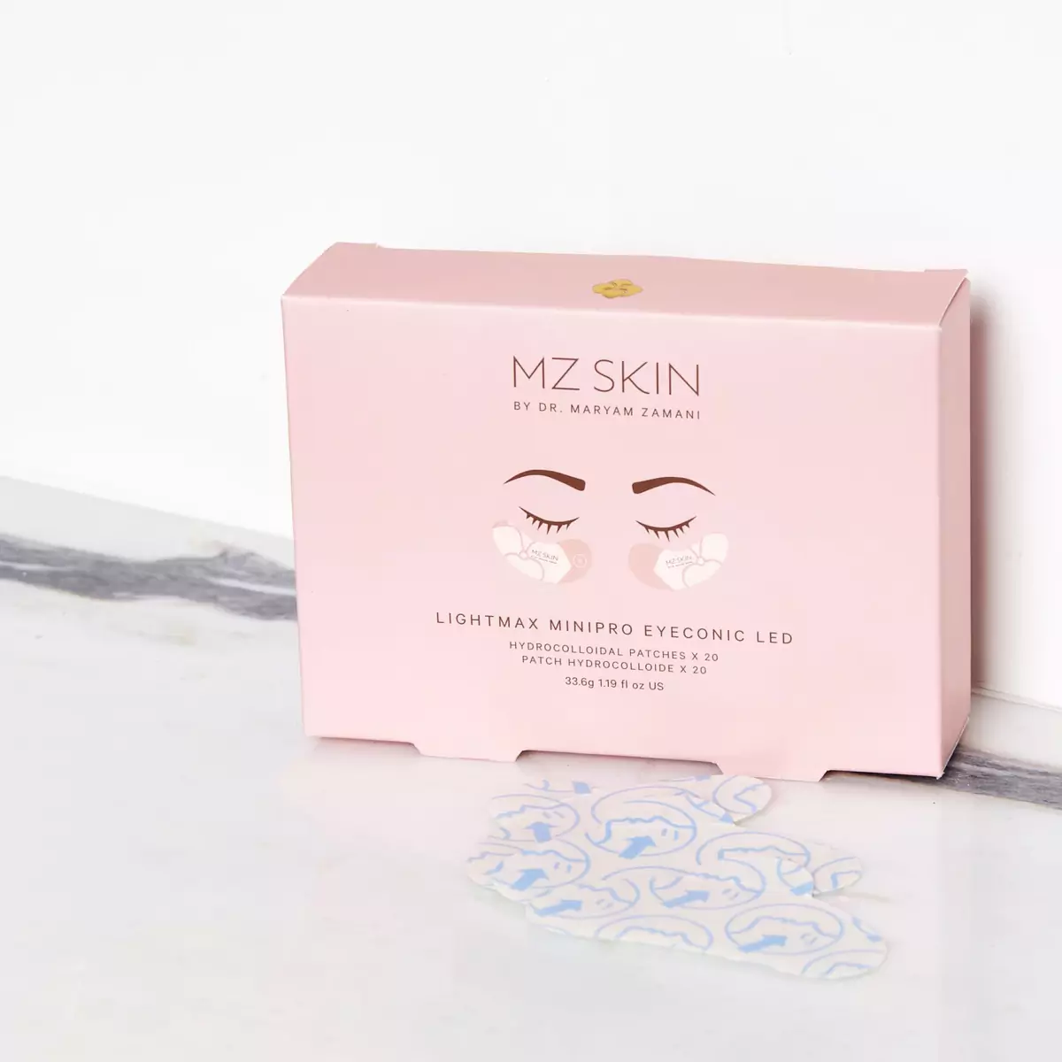 Патчі для закріплення LED маски для зони навколо очей MZ Skin LightMAX MiniPro Hydracolloidal Patch